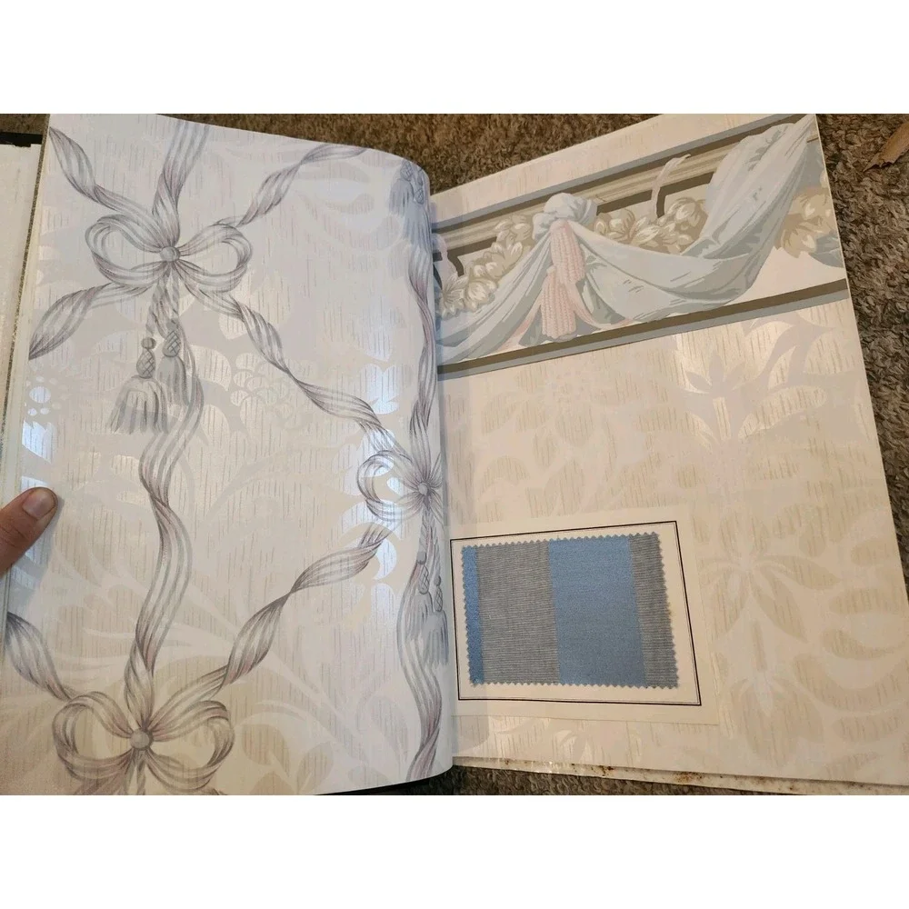 Vintage Ethan Allen Wall Paper Sample Book Sophisticated Gardens Retail Display